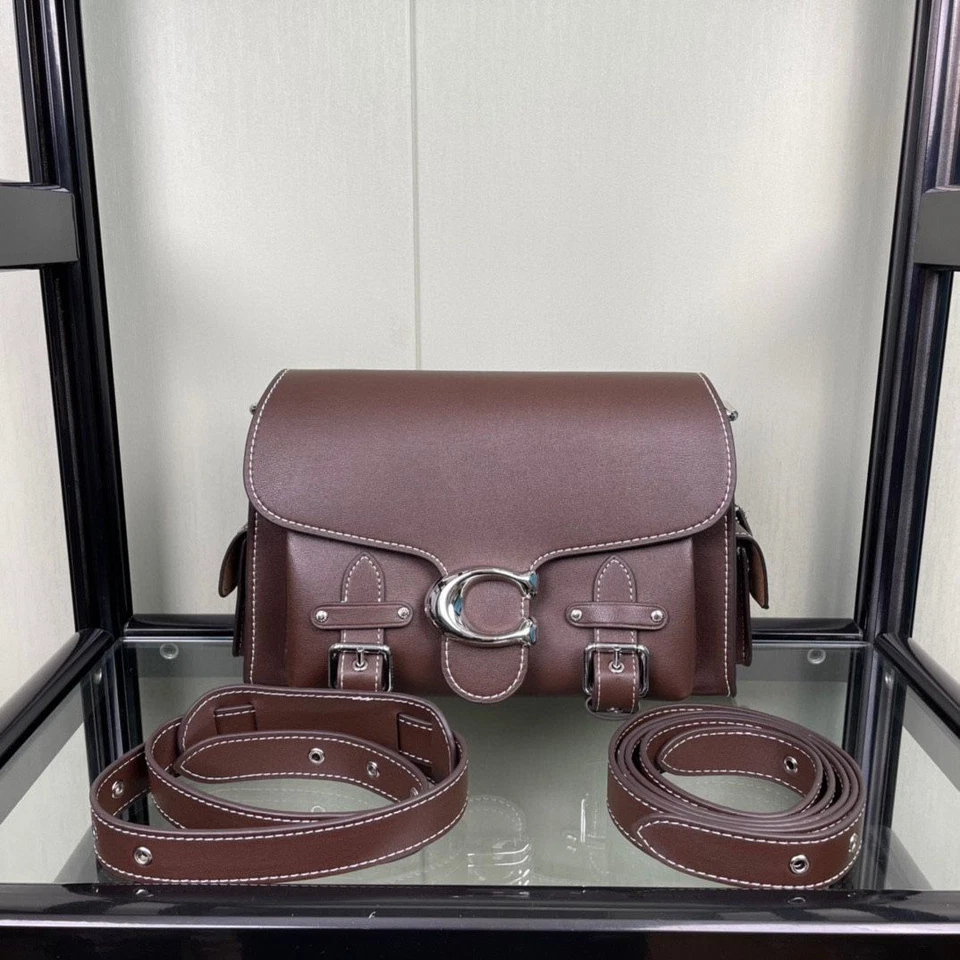 Coach Cargo Soft Tabby Leather Women's Shoulder Bag Maple CT721 Outlet