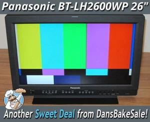 Panasonic BT-LH2600WP 26" HD LCD Video Monitor (NTSC & PAL) - Picture 1 of 11