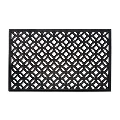 DII Rubber Doormats Collection All Weather, 18x30, Assorted Sizes , Colors