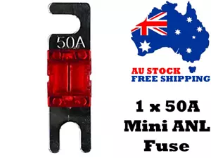 Aerpro 50AMP mini ANL Fuse - Car Amplifiers, Auto Electrical Wiring, Accessories - Foto 1 di 1