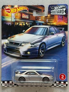 Hot Wheels Premium Boulevard 2 NISSAN SKYLINE GT-R R33 Real Riders Nismo BCNR33 - Picture 1 of 5