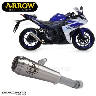 Scarico YAMAHA YZF R3 2015 2016 ARROW Nichrom PRO-RACE - Immagine 1 di 4