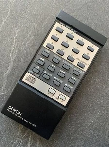 DENON RC-203 CD SYSTEM GENUINE REMOTE FULLY STRIPPED CLEANED TESTED & WORKING - Picture 1 of 5