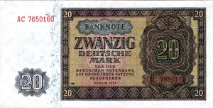 Germany 20 Mark 1948 Pick # 13b - Picture 1 of 3