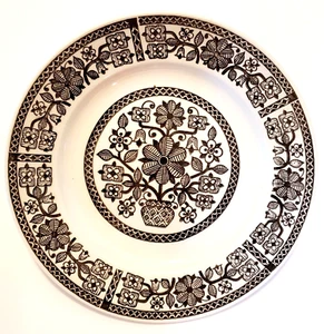 Plato de cena Broadhurst Ironstone Medina cabaña regalo - Imagen 1 de 4