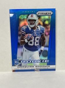 2013 Panini Prizm Wal-Mart Blue Prizms Marquise Goodwin #267 Rookie RC