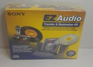 SONY MAGIX EZ Audio Transfer & Restoration Kit w/ (3) Blank CD-R Discs, Sealed - Picture 1 of 5
