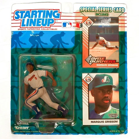VTG Montreal Expos Marquis Grissom MLB Starting Lineup Action Figure Kenner Cover