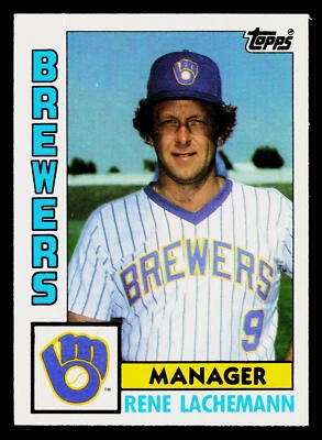 1984 TOPPS TIFFANY TRADED #67T RENE LACHEMANN - Image 1 of 2