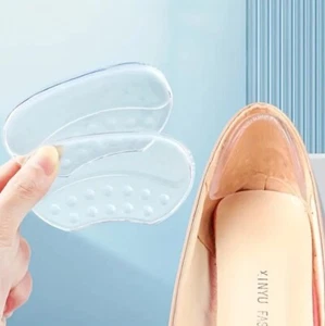 Silicone Heel Stickers Heels Grips for Women Anti Slip Heel Cushions Non-Slip-TN - Picture 1 of 6