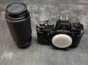Pentax K2 DMD 35mm SLR Film Camera Body #478 With Tokina Lens & Leather Case - Picture 1 of 9