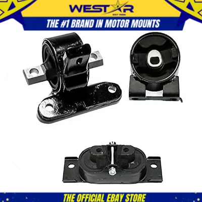 Juego de montaje de motor y transmisión para Dodge Journey 2009-2010 2,4 L (tracción delantera) 3,5 L (AT) 3 piezas Foto 1 de 3