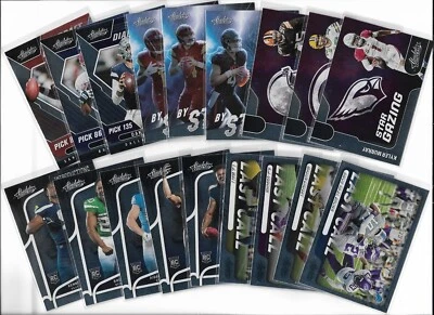 2022 Absolute Football  Inserts  Complete your Set   Free Shipping - Image 1 of 2