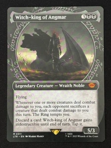 1x MTG Witch-king of Angmar (Showcase) - The Lord of the Rings (LTR) #311 - Picture 1 of 2