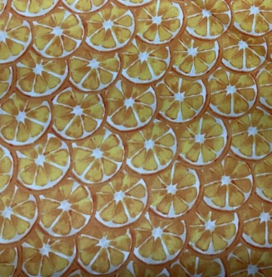 IMPRESIONES WILMINGTON - EXPRIMIR EL DÍA #1810-42467-851 - RODAJAS DE CÍTRICOS - NARANJA - POR COMPRAR Foto 1 de 2