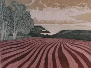 John Brunsdon : 1933 : Oxwich Bay : Archival Quality Art Print - Picture 1 of 1