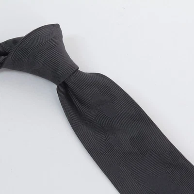 John Varvatos Tie Men's Black Silk Camouflage Casual Classic Business Career - Image 1 of 4
