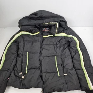 ZeroXposur Men’s Winter SNOW Jacket Fleece-Lined Cinched Hood Zip Pockets Size M - Picture 1 of 18