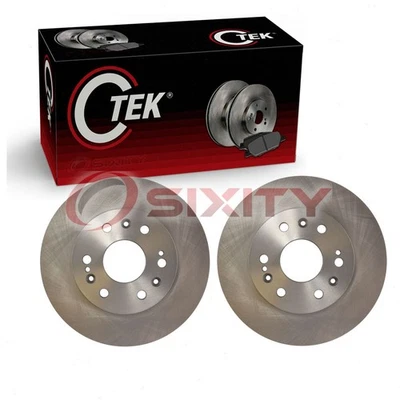 2 rotores de freno de disco delanteros centrados para Cadillac Escalade 2007-2020 ESV anuncio Foto 1 de 4