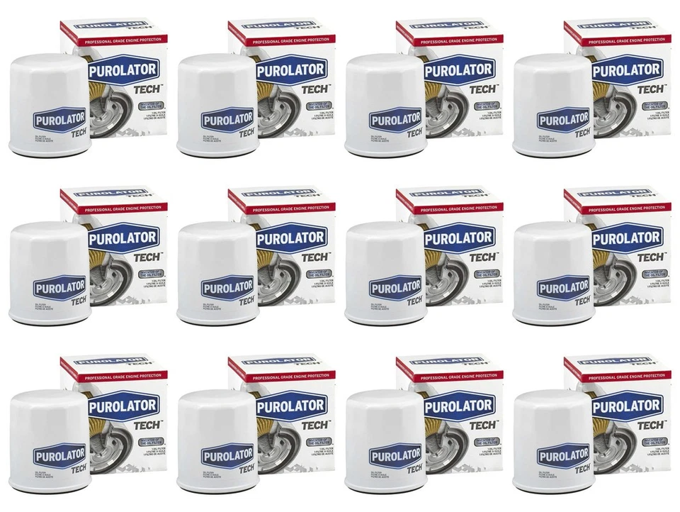Purolator TECH 12pc Engine Oil Filter For 1998-2010 Nissan Sentra M8YDT - Image 1 of 1