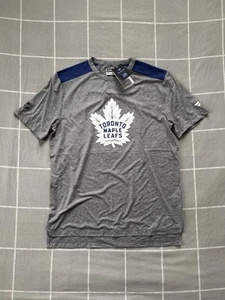NEW Authentic Pro Fanatics NHL Toronto Maple Leafs Men’s Large Lightweight Tee - Picture 1 of 15