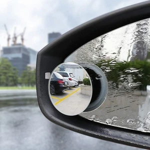2Pcs Car Blind Spot Mirror Round HD Glass Convex 360° Side Mirror - Picture 1 of 10