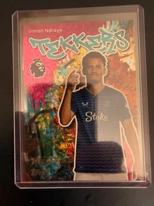 Topps Premier League 2025 - Iliman Ndiaye - Teckens Pink /399 - Everton FC - Picture 1 of 2
