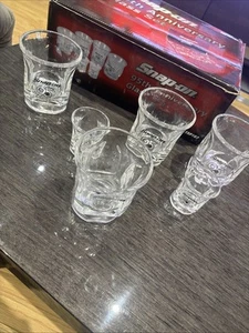 Snap On 95th Anniversary Glass Set SSX15P107 Rare Collectible Cups - Picture 1 of 5