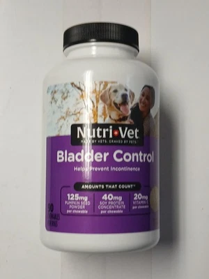 Nutri-Vet Bladder Control|Dog Bladder Control Supplement|Reduce Urinary 03/2028 - Image 1 of 4