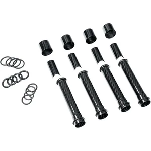Cubiertas de varilla de empuje de fibra de carbono Slyfox 1012-PCXC para Harley M8 17-24 Touring - Imagen 1 de 1