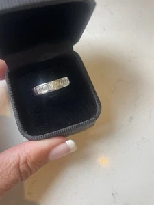 Handmade Bespoke 18ct White Gold Half Channel Set Natural Diamond Eternity Band - Picture 1 of 10
