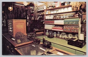 Har-Ber Village Mercantile Replica General Store Vintage Postcard Grove Oklahoma - Picture 1 of 2