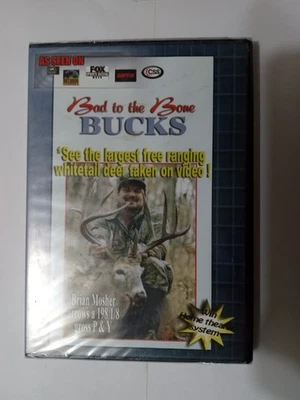 BRAND NEW : BAD TO THE BONE BUCKS (DVD) - HUNTING - WHITETAIL DEER - Image 1 of 2