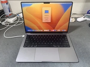 Apple MacBook Pro 14 Zoll 32GPU Space Grau 3,2Ghz 10-Core M1 Max 2021 MKGQ3LLA - Bild 1 von 7