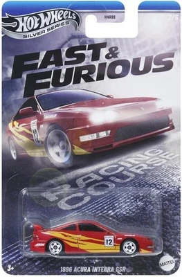 FAST FURIOUS Racing Modello Auto 1996 ACURA INTEGRA 1:64 8cm Hot Wheels JBY40 - Immagine 1 di 3