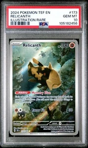 PSA 10 Relicanth 173/162 Sv05: Temporal Forces Holo IR - Picture 1 of 2