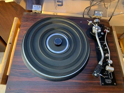 Pioneer PL-1200 Direct Drive Turntable Record Player – Vintage Wood Base – Used - Image 1 of 4