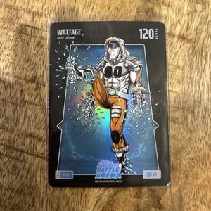 Wattage TJ Watt 2026 Bo Jackson Battle Arena #BF-201 Holo Foil Ice - Picture 1 of 2