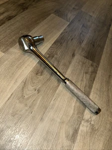 VINTAGE STANLEY 86-400 E 10" WORKMASTER RATSCHE 1/2" ANTRIEB HANDWERKZEUG + Steckschlüssel - Bild 1 von 3