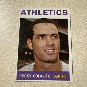 1964 Rocky Colavito Topps BB Card #320 Kansas City Athletics ⚾️ - Bild 1 von 2