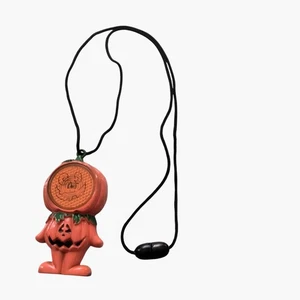 Collar de calabaza iluminado de Halloween colores intermitentes - Imagen 1 de 6