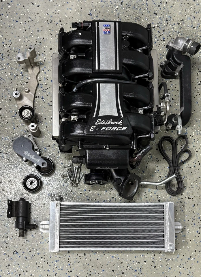 ⭐️⭐️⭐️ 05-10 FORD MUSTANG GT 3V 4.6 V8 EDELBROCK E FORCE TURBO SUPERCHARGER - Image 1 of 1