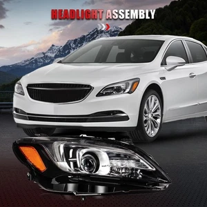 For 2017-2019 Buick LaCrosse LED DRL Headlight Assembly Set Right Passenger Side - Picture 1 of 6