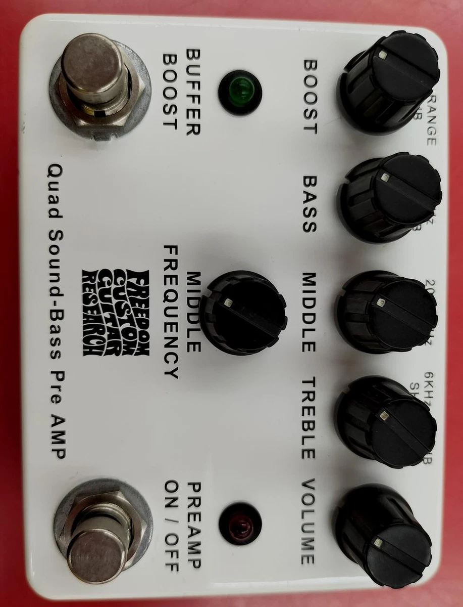 FREEDOM CUSTOM Guitar Research Quad Sound-Bass Preamp JP | eBay