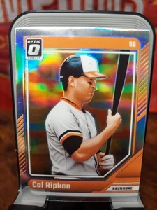 2024 Donruss Optic Cal Ripken Jr. #34 SILVER REFRACTOR Holo Baltimore Orioles - Bild 1 von 2