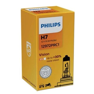 PHILIPS H7 Vision 12V 55W PX26d Headlight Bulb More light 12972PRC1 single - Bild 1 von 2