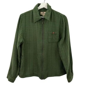 Woolrich Damen Jacke grün Wollmischung Reißverschluss Größe S - Bild 1 von 5