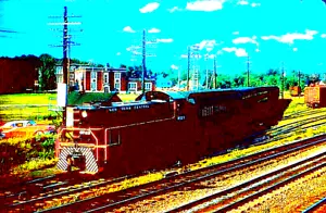 DUPLICATE SLIDE NEW YORK CENTRAL ALCO S-2 #8523 - Picture 1 of 1