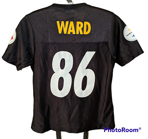 Pittsburgh Steelers HINES WARD Jersey NFL Team Apparel Womens Size SMALL 