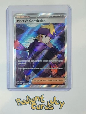 Morty's Conviction 201/162 Sv05: Temporal Forces ULTRA RARE HOLO NM - Image 1 of 2